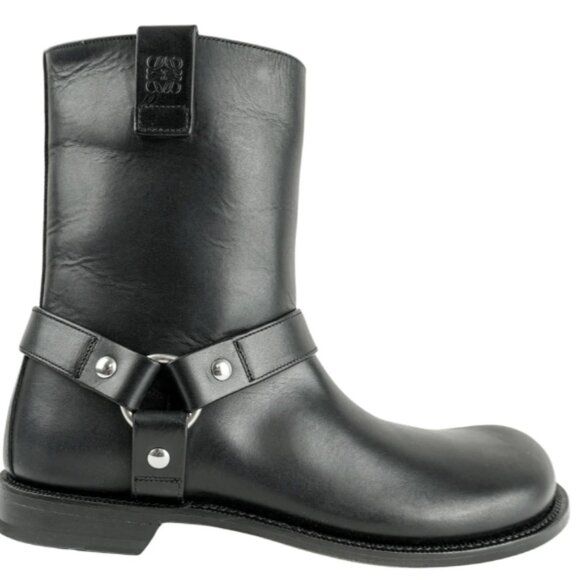 LOEWE Campo Biker boot in calfskin - Picture 1 of 2